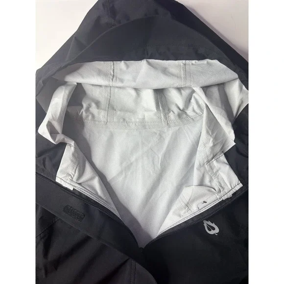 Baleaf Women's L Waterproof Rain Jacket‎ Hooded Quality Windbreaker Outdoor - Picture 4 of 7